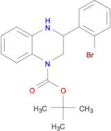 tert-butyl 3-(2-bromophenyl)-1,2,3,4-tetrahydroquinoxaline-1-carboxylate