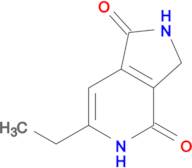 6-ethyl-1H,2H,3H,4H,5H-pyrrolo[3,4-c]pyridine-1,4-dione
