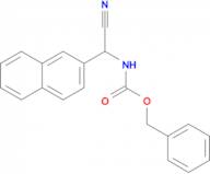 benzyl N-[cyano(naphthalen-2-yl)methyl]carbamate