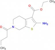 Ethyl 2-amino-6-butyryl-4,5,6,7-tetrahydrothieno[2,3-c]pyridine-3-carboxylate