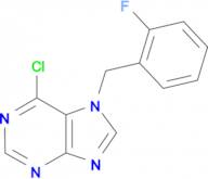 6-CHLORO-7-(2-FLUOROBENZYL)-7H-PURINE