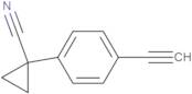 1-(4-ETHYNYLPHENYL)CYCLOPROPANE-1-CARBONITRILE