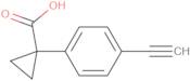 1-(4-ETHYNYLPHENYL)CYCLOPROPANE-1-CARBOXYLIC ACID
