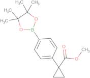 METHYL 1-(4-(4,4,5,5-TETRAMETHYL-1,3,2-DIOXABOROLAN-2-YL)PHENYL)CYCLOPROPANE-1-CARBOXYLATE