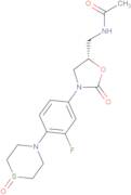 (S)-N-((3-(3-FLUORO-4-(1-OXIDOTHIOMORPHOLINO)PHENYL)-2-OXOOXAZOLIDIN-5-YL)METHYL)ACETAMIDE