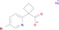 1-(5-BROMOPYRIDIN-2-YL)CYCLOBUTANECARBOXYLIC ACID SODIUM SALT