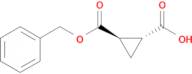 Rel-(1R,2R)-2-((benzyloxy)carbonyl)cyclopropane-1-carboxylic acid