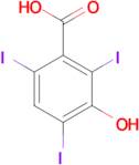 3-Hydroxy-2,4,6-triiodobenzoic acid