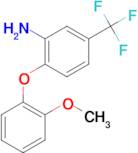 3-Amino-4-(2-methoxyphenoxy)benzotrifluoride