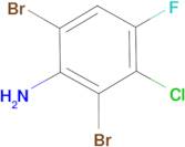 2,6-Dibromo-3-chloro-4-fluoroaniline