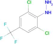 [2,6-Dichloro-4-(trifluoromethyl)phenyl]hydrazine