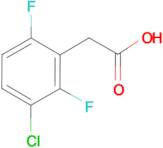 3-Chloro-2,6-difluorophenylacetic acid