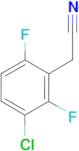 3-Chloro-2,6-difluorophenylacetonitrile