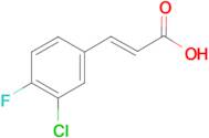 3-Chloro-4-fluorocinnamic acid