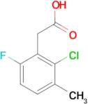 2-Chloro-6-fluoro-3-methylphenylacetic acid