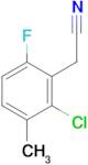 2-Chloro-6-fluoro-3-methylphenylacetonitrile