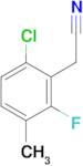 6-Chloro-2-fluoro-3-methylphenylacetonitrile