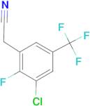 3-Chloro-2-fluoro-5-(trifluoromethyl)-phenylacetonitrile