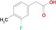 3-Fluoro-4-methylphenylacetic acid