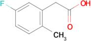 5-Fluoro-2-methylphenylacetic acid