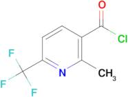 2-Methyl-6-(trifluoromethyl)pyridine-3-carbonylchloride