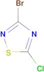 3-Bromo-5-chloro-1,2,4-thiadiazole