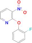 2-(2-Fluorophenoxy)-3-nitropyridine
