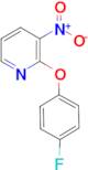 2-(4-Fluorophenoxy)-3-nitropyridine