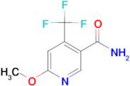 2-Methoxy-4-(trifluoromethyl)pyridine-5-carboxamide