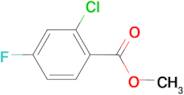 Methyl 2-chloro-4-fluorobenzoate