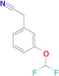 3-(Difluoromethoxy)phenylacetonitrile