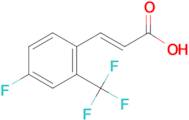 4-Fluoro-2-(trifluoromethyl)cinnamic acid