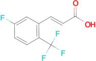 5-Fluoro-2-(trifluoromethyl)cinnamic acid