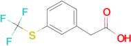 3-(Trifluoromethylthio)phenylacetic acid