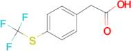 4-(Trifluoromethylthio)phenylacetic acid