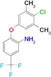 3-Amino-4-(4-chloro-3,5-dimethylphenoxy)-benzotrifluoride