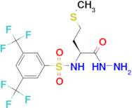 N-[3,5-Bis(trifluoromethyl)benzenesulfonyl]-l-methionyl hydrazide