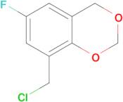 8-(Chloromethyl)-6-fluorobenzo-1,3-dioxan