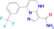 4,5-Dihydro-7-[3-(trifluoromethyl)phenyl]pyrazolo-[1,5-a]pyrimidine-3-carboxamide