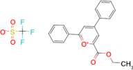 Ethyl 4,6-diphenylpyryliumtrifluoromethane-sulfonate-2-carboxylate