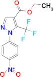 Ethyl 2-(4-nitrophenyl)-3-(trifluoromethyl)-pyrazole-4-carboxylate