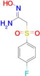 2-(4-Fluorobenzenesulfonyl)acetamide oxime
