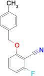 2-Fluoro-6-(4-methylbenzyloxy)benzonitrile