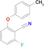 2-Fluoro-6-(4-methylphenoxy)benzonitrile
