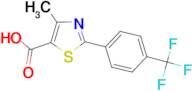 4-Methyl-2-[4-(trifluoromethyl)phenyl]thiazole-5-carboxylic acid