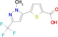 2-[1-Methyl-3-(trifluoromethyl)pyrazol-5-yl]-thiophene-5-carboxylic acid