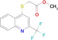 Methyl 2-[2-(trifluoromethyl)quinolin-4-ylthio]-acetate