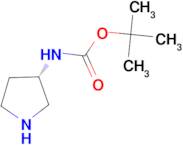 (3S)-(-)-3-(tert-Butoxycarbonylamino)pyrrolidine