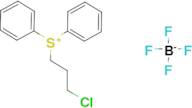 (3-Chloropropyl)diphenylsulphoniumtetrafluoroborate