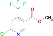 Methyl 6-chloro-4-(trifluoromethyl)nicotinate